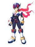  1boy absurdres adapted_costume alternate_color alternate_costume arm_cannon armor armored_boots body_armor bodysuit boots brown_hair commission commissioner_upload covered_abs covered_navel forehead_jewel full_body gauntlets gloves green_eyes helmet highres knee_armor knee_boots mechanical_ears mega_man_(series) mega_man_x_(series) mega_man_zero_(series) non-web_source shoulder_armor solo transparent_background uta_guipiy weapon x_(mega_man) 