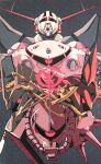  absurdres char_aznable commentary_request gelgoog gelgoog_s_char_custom glowing glowing_eyes gundam hi_me_ka highres horns insignia looking_at_viewer mecha mobile_suit mobile_suit_gundam one-eyed robot sazabi z'gok z'gok_char_custom zaku_ii zaku_ii_s_char_custom zeon zeong 