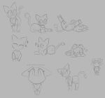 all_fours butt close-up emanata eyes_closed felid feline female feral fish_eye_view happy heart_symbol hi_res lying machine mammal monochrome multiple_poses null on_back one_eye_closed outlet_tail pose robot sexy_quad shatterstone sketch solo spread_legs spreading stare tail tail_motion tailwag text tucked_arms upside_down_face wink