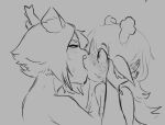  2026 2_horns 5_fingers age_difference anthro anthro_on_anthro antlers areola bangle bangle_only big_areola big_breasts big_eyes blush blush_lines blushing_profusely bodily_fluids breasts carol_holiday claws curved_eyebrows daughter_(lore) deer deltarune digital_drawing_(artwork) digital_media_(artwork) duo ears_aside english_description eye_contact eye_through_hair eyebrow_through_hair eyebrows eyelashes eyes_mostly_closed face_grab female female/female finger_claws fingers full-face_blush glistening glistening_eyes grey_background greyscale hair horn humanoid_hands incest_(lore) inner_ear_fluff intraspecies iris jewelry jewelry_only long_eyelashes long_hair looking_at_another looking_at_partner making_out mammal mature_anthro mature_female monochrome mother_(lore) mother_and_child_(lore) mother_and_daughter_(lore) narrowed_eyes new_world_deer noelle_holiday nude nude_anthro nude_female older_female parent_(lore) parent_and_child_(lore) parent_and_daughter_(lore) pointy_ears prick_ears pupils reindeer short_hair simple_background sketch snout sweat sweaty_face sweaty_neck three-quarter_view tommyowo touching_hair translucent translucent_hair tuft undertale_(series) wide_eyed younger_female 
