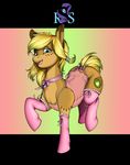  2015 cute earth_pony equine fan_character female feral horse longinius mammal my_little_pony pony smile 
