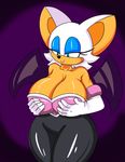  big_breasts breasts dreamcastzx1 rouge_the_bat sonic_(series) video_games 