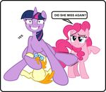  bow breastfeeding cub cunnilingus earth_pony equine female friendship_is_magic horn horse mammal my_little_pony oral pinkie_pie_(mlp) pony pumpkin_cake_(mlp) sex sweat text twilight_sparkle_(mlp) unicorn vaginal young 