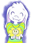  asriel_dreemurr caprine clothing flower goat male mammal plant smile solo soulfoxdemon standing undertale video_games young 