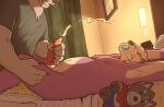 2023 5_fingers abdl adastra adastra_(series) alarm_clock amicus_(adastra) animal_genitalia animal_penis anthro armpit_hair bed black_nose blue_pacifier blush blush_lines bodily_fluids body_hair canid canine canine_genitalia canine_penis canis claws clenched_teeth clock cum cumshot detailed_background diaper diaper_change domestic_dog duo echo_project ejaculation erection eyes_closed father_(lore) father_and_child_(lore) father_and_son_(lore) fingers fur furniture genital_fluids genitals green_curtains grey_body grey_fur hair hand_on_leg hand_on_thigh hands_above_head hi_res hotel_room incest_(lore) knot looking_pleasured male male/male mammal masturbation mute_symbol nipples nude object_in_mouth open_diaper orgasm overweight overweight_anthro overweight_male pacifier pacifier_in_mouth parent_(lore) parent_and_child_(lore) parent_and_son_(lore) penis plushie purple_body purple_fur red_penis smile soiled_diaper son_(lore) stained_diaper teeth tennet tennettthedl unclean_diaper urine used_diaper watermark wearing_shirt wet_diaper white_body white_fur white_hair yellow_pacifier