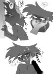 absurd_res arachnid arackniss_(hazbin_hotel) arthropod bodily_fluids censored cum cum_on_face deep_throat demon duo enaic31 fill-in_censorship genital_fluids genitals hazbin_hotel hellaverse hi_res humanoid humanoid_genitalia humanoid_penis japanese_text male male/male male_penetrated male_penetrating male_penetrating_male multi_eye oral oral_penetration penetration penis sex sharp_teeth spider teeth text