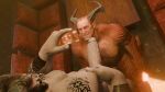 2_horns 3d_(artwork) absurd_res animal_humanoid bioware bodily_fluids cellphone cum cum_covered cum_on_face digital_media_(artwork) dragon dragon_age dragon_humanoid duo electronic_arts electronics genital_fluids hi_res horn huge_filesize humanoid iron_bull lordace male male/male messy mythological_creature mythological_scalie mythology nipple_fetish nipple_play nude phone posing_for_picture qunari recording scalie shao_kahn smile smiling_at_another smiling_at_partner tattoo