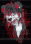  2015 animated anime blood broken canine creepy feral full fullart general glitch glowing gore hair halloween headshot holidays horror invalid_color invalid_tag kennywolfeh male mammal markings night open_mouth pixel psychopath scary solo style teeth tongue unknown_species 
