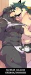abs anthro asian_clothing athletic athletic_anthro athletic_male belly bulge clothing duo east_asian_clothing flint_(kokukokuboo) fundoshi generation_2_pokemon generation_8_pokemon hi_res japanese_clothing kabedon kokukokuboo legendary_pokemon locker_room major_(kokukokuboo) male male/male moobs muscular muscular_anthro muscular_male navel nintendo nipples pecs pokemon pokemon_(species) shirt tank_top topwear typhlosion underwear urshifu white_clothing white_shirt white_tank_top white_topwear