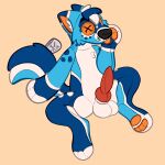 1:1 2026 animal_genitalia animal_penis anthro balls blue_body blue_fur button_(fastener) button_eyes canid canine canine_genitalia canine_penis digital_drawing_(artwork) digital_media_(artwork) english_text facial_markings feet full-length_portrait fur genitals gloves_(marking) hair head_markings hi_res inner_ear_fluff knot knotted_penis leg_markings m1lkb4rk male mammal markings mask_(marking) multicolored_body multicolored_fur orange_eyes orange_inner_ear orange_pawpads pawpads paws penis plushie plushie_tag portrait red_penis seam_(sewing) sheath signature simple_background sitting socks_(marking) solo spots spotted_body spotted_fur spotted_markings stitch_(sewing) striped_ears striped_hair striped_markings striped_tail stripes tail tail_markings text tuft whisker_spots white_body white_fur white_markings