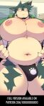anthro asian_clothing athletic athletic_anthro athletic_male belly big_belly bulge clothing east_asian_clothing flint_(kokukokuboo) fundoshi generation_2_pokemon hi_res japanese_clothing kokukokuboo male moobs muscular muscular_anthro muscular_male navel nintendo nipples pecs pokemon pokemon_(species) solo typhlosion underwear undressing