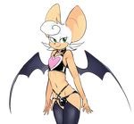  &lt;3 2015 alpha_channel anthro bat bat_wings bulge clothed clothing collar crossgender front_view girly green_eyes hair half-closed_eyes legwear looking_at_viewer male mammal navel rouge_the_bat rubber shirt simple_background skimpy smirk solo sonic_(series) sparkydb standing tank_top thigh_highs thong three-quarter_portrait transparent_background white_hair wings zipper 