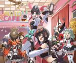  >_< 3boys 6+girls absurdres ahoge animal_ear_hairband animal_ears anton_ivanov apron aria_(robot)_(zenless_zone_zero) aria_(zenless_zone_zero) arm_guards backpack bag bangboo_(zenless_zone_zero) bare_shoulders bear_boy bear_ear_hairband bear_ears bell belt ben_bigger black_dress black_gloves black_hair black_pants black_sclera black_shirt black_skirt black_sports_bra black_sweater blunt_bangs blush bow breasts brown_hair cat_ears chain chain_necklace choker clenched_teeth closed_eyes colored_inner_hair colored_sclera commentary_request covering_own_ears cup detached_sleeves dress duster elbow_gloves eous_(zenless_zone_zero) eyepatch fake_animal_ears feather_duster fingerless_gloves food frilled_hairband frills furry furry_male gloves goggles goggles_on_head grace_howard green_eyes green_hair grey_hair hair_bow hair_ornament hairband hairclip halo headpiece headset highres jacket jewelry jingle_bell koleda_belobog large_breasts long_hair manjirou_(manji_illust) medium_hair multicolored_hair multiple_boys multiple_girls nangong_yu navel neck_bell necklace necktie omelet open_mouth pants pink_hair plate ponytail puffy_short_sleeves puffy_sleeves quad_tails rabbit_ears red_eyes red_hair red_streaks robot_girl scar scar_across_eye scar_on_face sharp_teeth shirt short_hair short_ponytail short_sleeves side_ponytail sidelocks skirt sleeveless sleeveless_shirt small_breasts sphere_hair_ornament sports_bra streaked_hair sunna_(afternoon_tea_break)_(zenless_zone_zero) sunna_(zenless_zone_zero) sweater teacup teapot teeth thighhighs tray twintails white_apron white_jacket white_thighhighs winged_bag wings wise_(zenless_zone_zero) wrist_cuffs zenless_zone_zero 