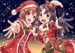  christmas dan_(orange_train) idolmaster idolmaster_cinderella_girls takayama_sayoko yukiho_hagiwara 