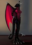  cynder dragon female latex_(artist) rubber spyro_the_dragon transformation video_games 