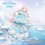  1girl ^_^ animal animal_ear_headwear animal_ear_legwear animal_ears argyle_clothes argyle_pantyhose artist_request basket beanie bear bear_ears bear_hat blue_boots blue_capelet blue_dress blue_ribbon blue_sky boots bow bowtie capelet character_name cliff closed_eyes clothed_animal cloud colored_petticoat copyright_logo day dot_nose dress earflap_beanie english_text footwear_ribbon full_body fur-trimmed_capelet fur-trimmed_dress fur-trimmed_sleeves fur_scarf fur_trim grey_sleeves hair_ornament hair_through_headwear hair_tie happy hat holding holding_basket lace-trimmed_leg_warmers leaning_forward leg_warmers light_particles logo long_hair loose_hair_strand low-tied_long_hair low_twintails miracle_nikki multi-tied_hair nikki_(series) ocean official_art open_mouth outdoors pantyhose paw_print petticoat pink_bow pink_bowtie pink_hair polar_bear pom_pom_(clothes) pom_pom_hair_ornament print_capelet print_dress ribbon scarf short_dress sky smile snow snowflake_print solo striped_clothes striped_pantyhose sun third-party_source twintails vertical-striped_clothes vertical-striped_pantyhose white_hat white_leg_warmers white_pantyhose white_scarf winter_clothes winter_snow_ballad_(miracle_nikki) 