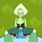 breasts clothed clothing cowgirl_(disambiguation) female female_on_top gem_(species) humanoid machine nipples on_top penetration peridot_(steven_universe) pussy robot sex steven_universe vaginal vaginal_penetration 