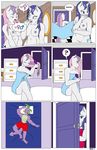  &lt;3 ... ? anthro anthrofied bathroom bed bedroom blue_eyes breasts comic dekomaru dragon equine female friendship_is_magic fur green_eyes grey_nipples hair horn male mammal multicolored_hair my_little_pony navel nipples nude pink_hair purple_hair purple_scales pussy rarity_(mlp) scales sleeping spike_(mlp) sweetie_belle_(mlp) thehotroom towel two_tone_hair unicorn white_fur ♀ ♂ 