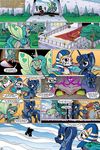  &lt;3 2014 applejack_(idw) comic equine eyewear female friendship_is_magic glasses gray--day hat horn mammal my_little_pony princess_celestia_(idw) princess_luna_(idw) queen_chrysalis_(idw) winged_unicorn wings 