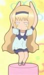  animated animated_gif blonde_hair chibi dance dancing gif headband long_hair lowres mashiro_rima shugo_chara shugo_chara! very_long_hair 