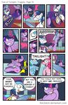  2015 angry attack blood blue_eyes blue_fur blue_hair clenched_teeth comic dark_magic donzatch english_text equine evil_grin female fight flying friendship_is_magic fur hair hit horn horse male mammal melee_weapon multicolored_hair my_little_pony open_mouth pink_eyes pink_fur pink_hair pony purple_eyes purple_fur purple_hair rainbow_blood rainbow_dash_(mlp) rainbow_hair screaming shining_armor_(mlp) smile sword teeth text twilight_sparkle_(mlp) unicorn weapon white_fur white_sclera winged_unicorn wings 