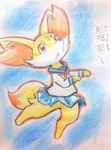  ambiguous_gender canine clothing eiroru fennec fennekin feral fox mammal nintendo pok&eacute;mon school_uniform schoolgirl_uniform text translation_request uniform video_games 