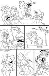  2015 alphys ambiguous_gender bone comic english_text female havesomemoore papyrus_(undertale) protagonist_(undertale) reptile scalie skeleton text undertale video_games 