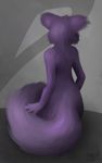  acru_jovian ambiguous_gender ambiguous_species canine clip_studio digital_media_(artwork) fur mammal simple_background sitting 