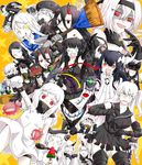 &gt;_&lt; :d ;d ahoge air_defense_hime aircraft_carrier_oni aircraft_carrier_water_oni airfield_hime anchorage_water_oni armor armored_boots bad_id bad_pixiv_id battleship_hime battleship_water_oni black_gloves black_hair blue_eyes boots breasts broom choker claws closed_eyes covered_mouth destroyer_hime detached_sleeves dress escort_fortress_(kantai_collection) ezima_minami food gauntlets gloves glowing glowing_eye gothic_lolita ha-class_destroyer hair_between_eyes hair_ornament hairband headband headgear heterochromia highres holding horn horns i-class_destroyer isolated_island_oni kantai_collection large_breasts light_cruiser_oni lolita_fashion lolita_hairband long_hair lying midway_hime mittens multiple_girls northern_ocean_hime one_eye_closed one_side_up open_mouth orange_eyes popsicle purple_eyes re-class_battleship red_eyes ru-class_battleship sailor_dress school_uniform seaplane_tender_hime seaport_hime seaport_water_oni senbei serafuku shinkaisei-kan short_dress short_hair side_ponytail smile sweat ta-class_battleship tail thigh_boots thighhighs translation_request v v-shaped_eyebrows white_dress white_eyes white_hair white_skin wo-class_aircraft_carrier zettai_ryouiki 