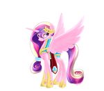  2013 armor equine female friendship_is_magic hair horn mammal multicolored_hair my_little_pony princess_cadance_(mlp) russiankolz solo winged_unicorn wings 