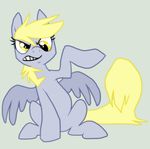  angry cobracookies derpy_hooves_(mlp) equine female friendship_is_magic horse mammal my_little_pony pony simple_background solo tagme wings 
