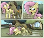  anal dailogue female fluttershy_(mlp) male male/female marsminer my_little_pony oral outside rimming sex theotakux 