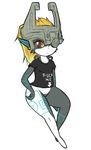  bottomless clothed clothing english_text female half-dressed imp looking_at_viewer midna nintendo not_furry red_eyes solo text the_legend_of_zelda thick_thighs twilight_princess unknown_artist video_games 