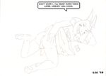  2015 anthro asriel_dreemurr balls caprine clothing condom goat horn lee looking_at_viewer male mammal monster open_mouth penis solo stary_adamski undertale video_games 
