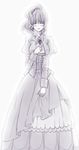  bad_id bad_pixiv_id dress frills monochrome nekotya ponytail purple solo tears umineko_no_naku_koro_ni ushiromiya_natsuhi 