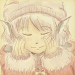  bad_id bad_pixiv_id closed_eyes coat hat mystia_lorelei saraband solo touhou winter_clothes 