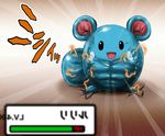  azurill electricity gen_3_pokemon muscle no_humans pokemon pokemon_(creature) realistic ujiga_waita 