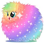  alpha_channel equine fan_character female fluffle_puff fur hair happy horse lizzysmind mammal multicolored_fur multicolored_hair my_little_pony open_mouth pony simple_background smile solo sparkles transparent_background 
