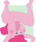  animal_genitalia anthro anthrofied anus areola autofellatio balls big_breasts blue_background breasts dickgirl equine erection feet friendship_is_magic hair horse horsecock intersex mammal masturbation my_little_pony navel nipples nude open_mouth oral penis pink_hair pink_penis pink_skin pinkie_pie_(mlp) pony simple_background skyearts smile solo upside_down white_background 