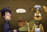  animatronic bow_tie comic five_nights_at_freddy&#039;s five_nights_at_freddy&#039;s_3 food human lagomorph machine male mammal nobody_(artist) rabbit robot springtrap_(fnaf) video_games yellow_eyes 