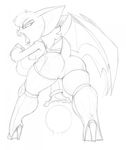  bat big_breasts bigdad breasts female high_heels mammal rouge_the_bat sonic_(series) wide_hips wings 