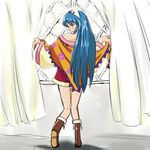  blue_hair breasts long_hair lowres lucia_(lunar) lunar lunar_2:_eternal_blue solo 