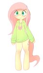  clothing equine female fluttershy_(mlp) friendship_is_magic hoodie hoodie_(artist) mammal my_little_pony solo 