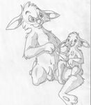  age_difference anthro balls barefoot buckteeth cub duo erection eye_contact eyewear father father_and_son flaccid front_view glasses greyscale incest jake_cottontail lagomorph larger_male lewis_cottontail male male/male mammal mizzyam monochrome nude on_thigh parent pencil_(artwork) penis rabbit sheath sitting size_difference smaller_male son tapering_penis teeth traditional_media_(artwork) young 