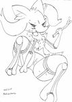  blush braixen canine fox garter_belt mammal nintendo pok&eacute;mon punkydreamer solo video_games 