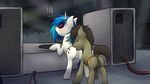  anal anus dripping duo earth_pony equine female friendship_is_magic horn horse male male/female mammal marsminer my_little_pony oral pony public pussy rimming sex surprise_sex theotakux unicorn vinyl_scratch_(mlp) 