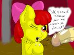  apple_bloom_(mlp) cub equine fellatio female feral friendship_is_magic horse mammal my_little_pony oral penis pony sex young zuphyx 