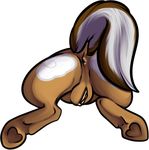  anus butt colesense equine female hooves horse mammal my_little_pony pony pussy solo uselesslizard 