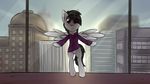  carbon_scratch equine fan_character female flying mammal marsminer my_little_pony pegasus solo wings 