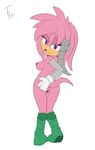  2015 anthro anus areola breasts butt echidna female julie-su mammal monotreme nipples nude open_mouth presenting presenting_hindquarters presenting_pussy pussy simple_background solo sonic_(series) the_other_half tongue tongue_out 